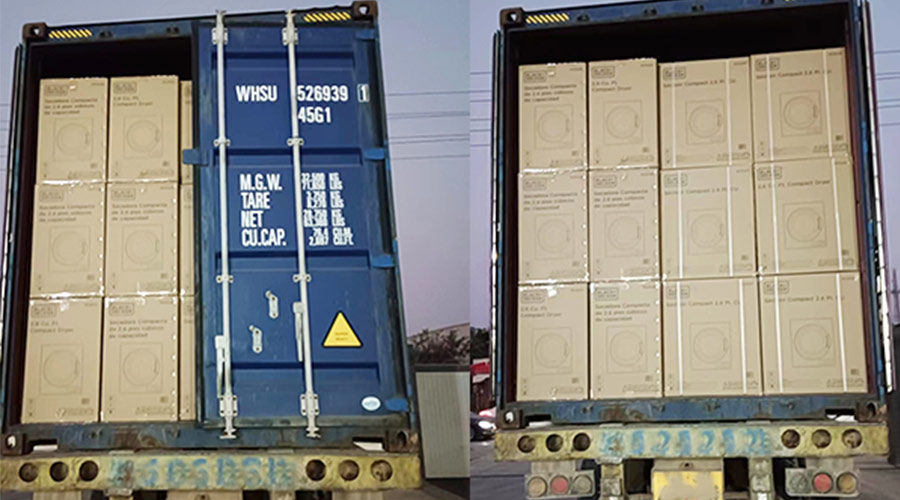 不分晝夜！完成客戶滾筒衣服烘干機(jī)發(fā)貨是職責(zé)所在