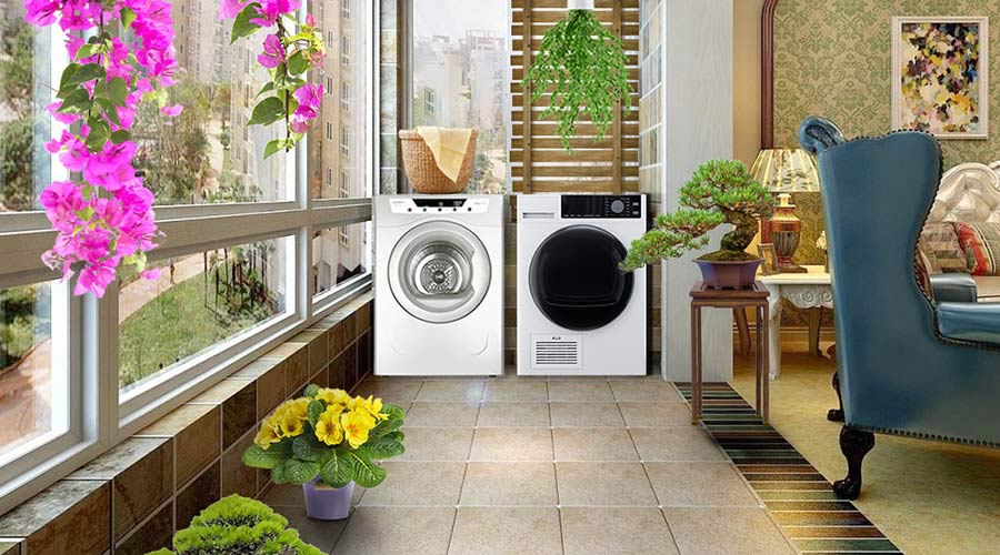 家居陽臺晾曬衣物不干怎么辦，衣物烘干機(jī)來解決！