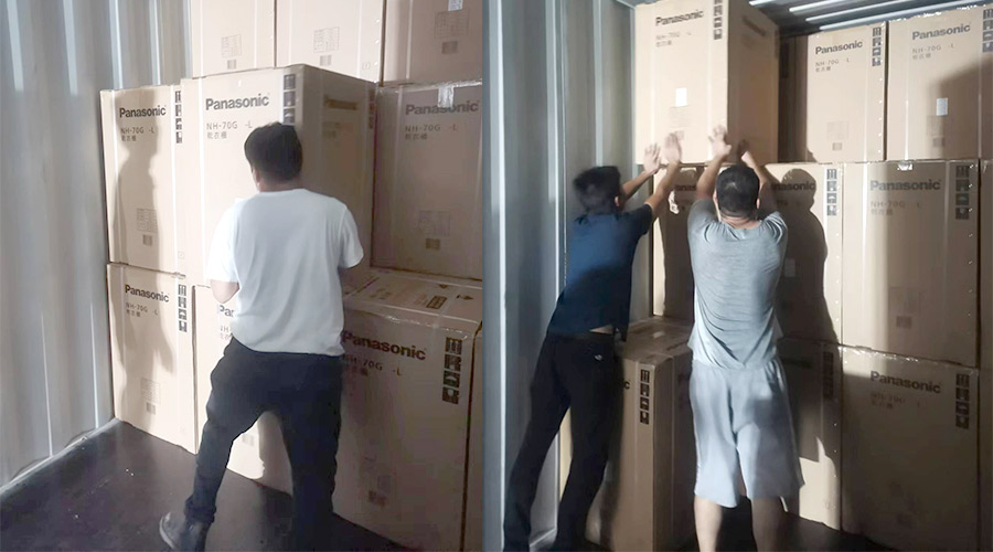 出貨速度！金環(huán)電器順利完成松下客戶的衣物烘干機出貨