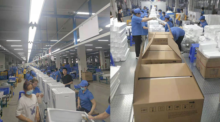 效率保證！金環(huán)電器高效完成英國Argos客戶衣物烘干機(jī)生產(chǎn)