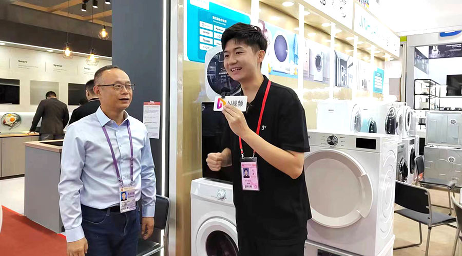 廣交會(huì)熱點(diǎn)！央視、新華網(wǎng)等媒體聚焦金環(huán)電器滾筒干衣機(jī)